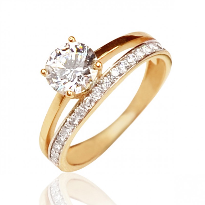 Золотое кольцо оренбург. Золотое кольцо с цирконом 2.2 гр. Золотое кольцо 585 zolotoy. Красивые кольца. Двойное кольцо золотое.